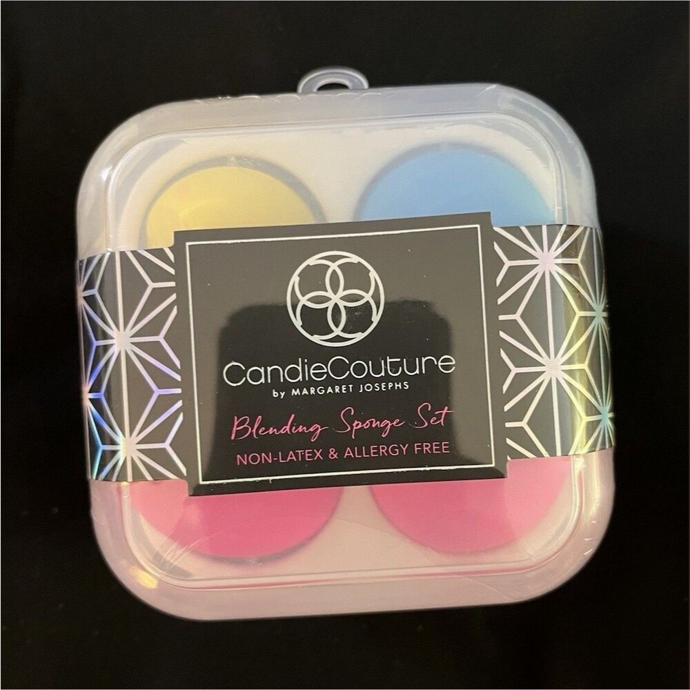 CandieCouture Macbeth Collection 4pc Blending Sponges Disc Standard Latex-Free